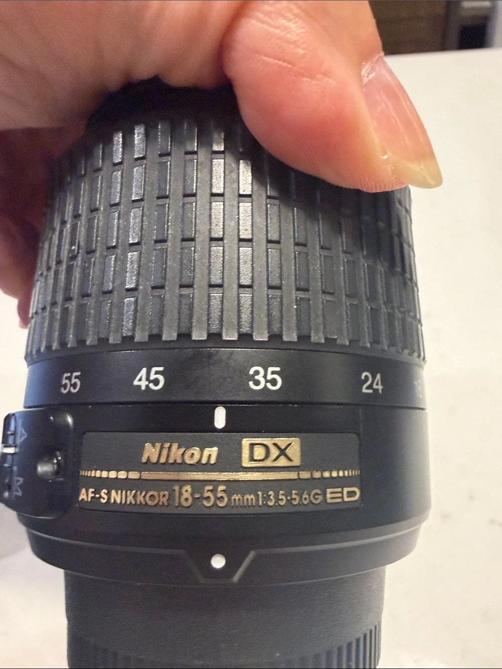 Nikon Black DX AF-S Nikkor Aspherical 18-55 mm Lens